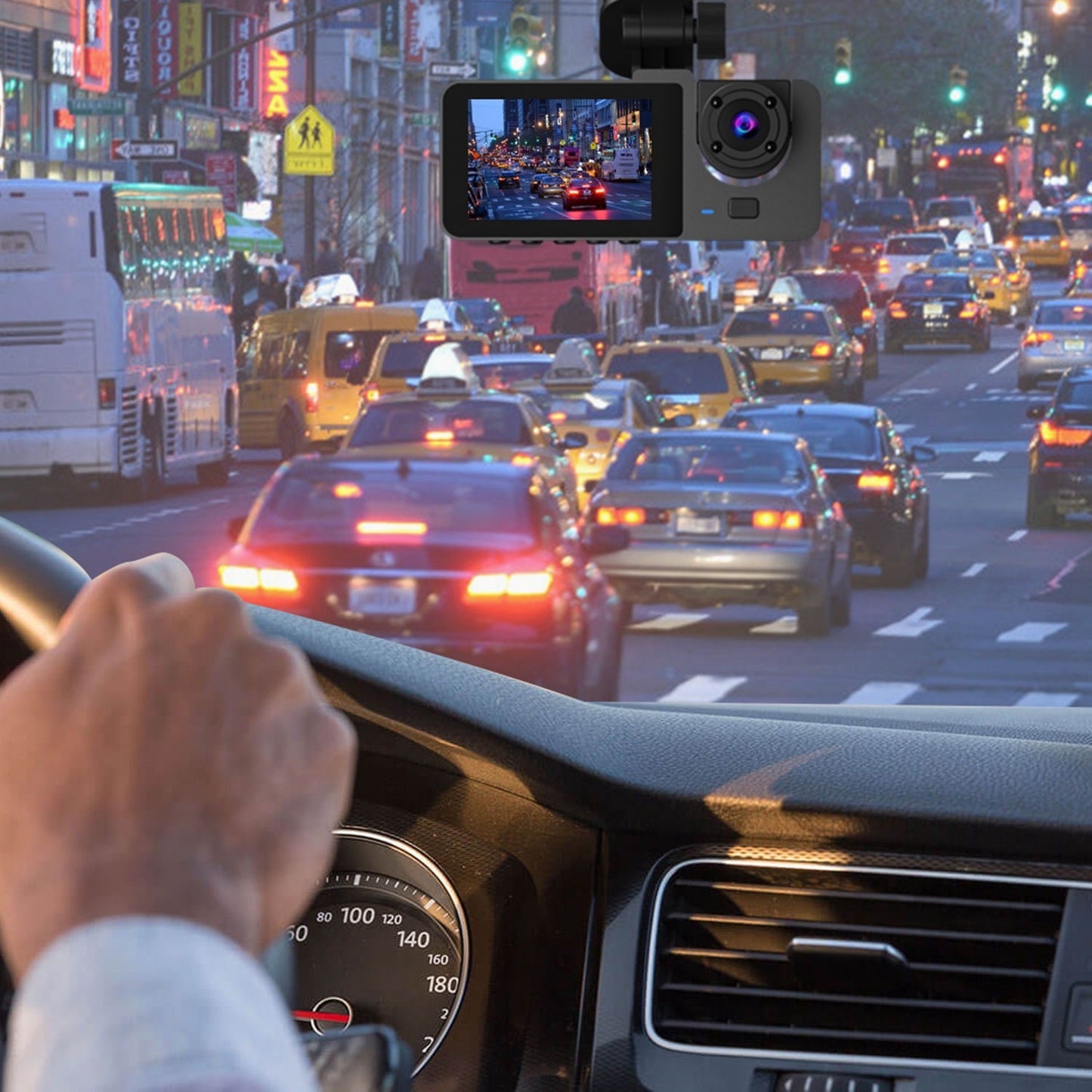 3-Channel Car Camera - 32Gb Mmc Card