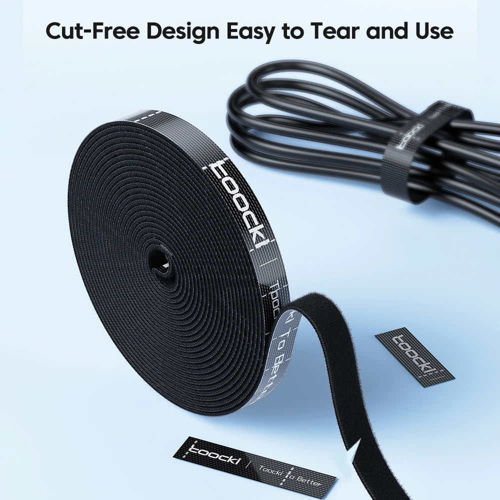 Toocki Cable Organizer Cable Management Tearable Organizador Cables