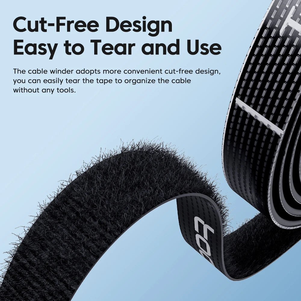 Toocki Cable Organizer Cable Management Tearable Organizador Cables